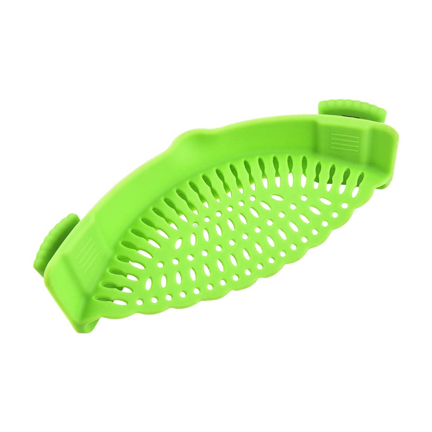 Cheer Collection Silicone Clip on Pot Strainer, Heat-resistant Snap-On  Strainer, 1 - City Market